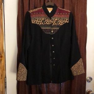 Frontier western jacket/shirt size Small